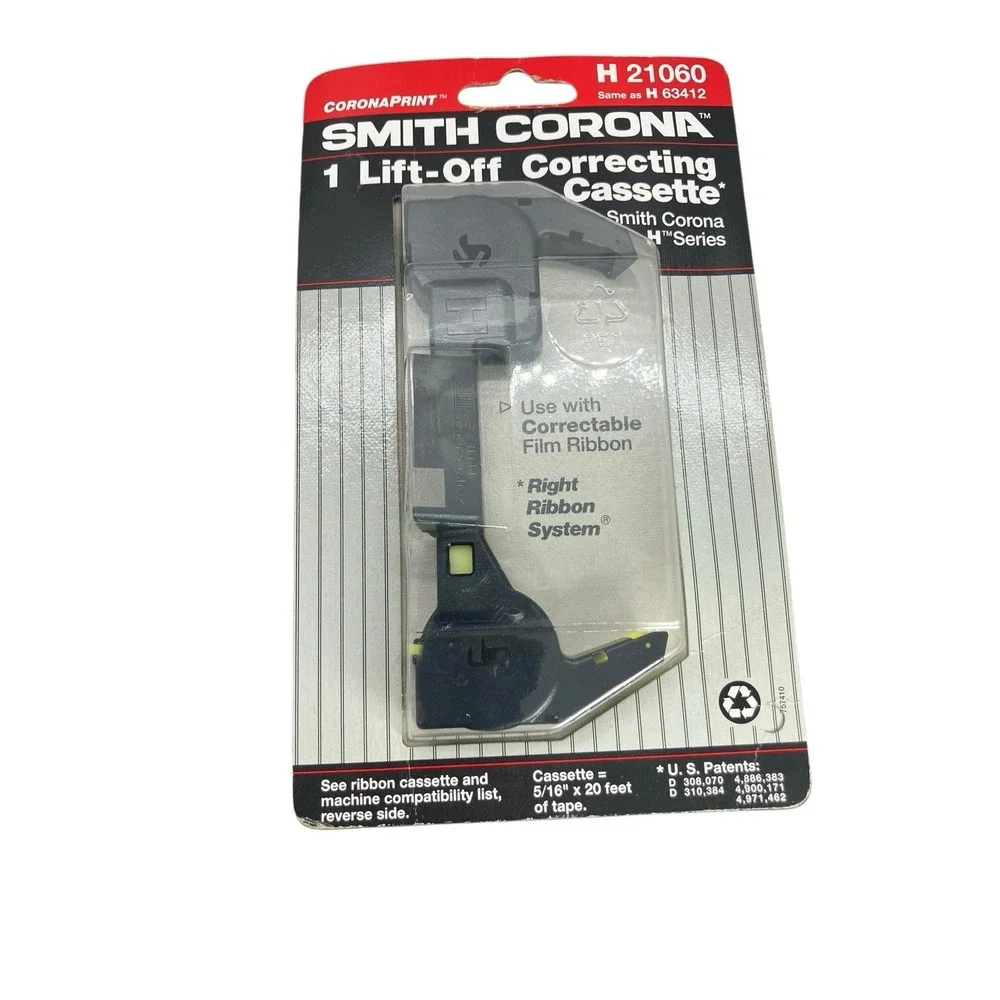 Smith Corona H 21060 (H 63412) 1 Lift-off Correcting Cassette New